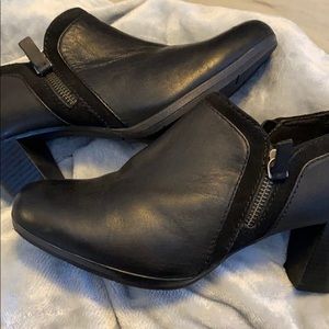 Clark’s soft cushion booties
